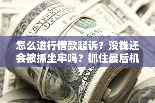 济南怎么进行借款起诉？没钱还会被抓坐牢吗？抓住最后机会！