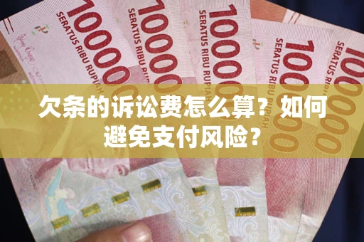 济南欠条的诉讼费怎么算？如何避免支付风险？